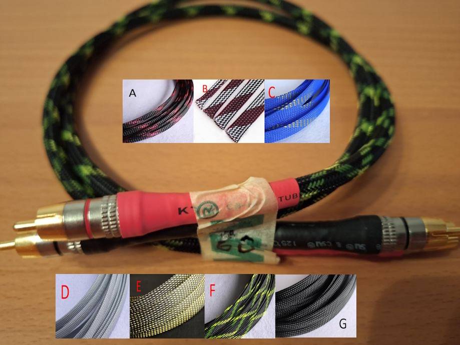 Audiofilski DIY interkonekt kabel MOGAMI 2582, L=60F cm (novo)