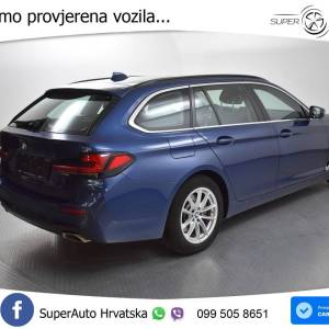BMW 520d Touring Aut. 190 KS, ZRAČNI+LED+KAM+GR SJED+VIRT+ASIST