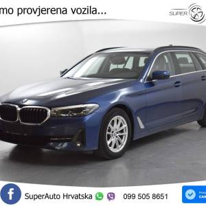 BMW 520d Touring Aut. 190 KS, ZRAČNI+LED+KAM+GR SJED+VIRT+ASIST