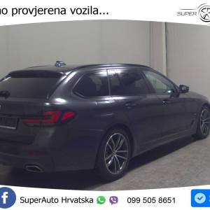 BMW 520d Touring Steptronic M Sport 190 KS, LED+TEM+VIRT+GR SJED+KAM+PARK