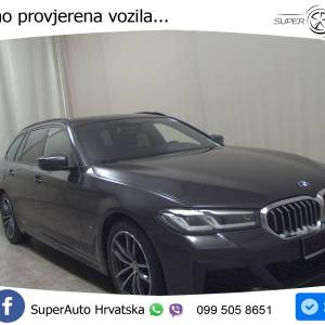 BMW 520d Touring Steptronic M Sport 190 KS, LED+TEM+VIRT+GR SJED+KAM+PARK