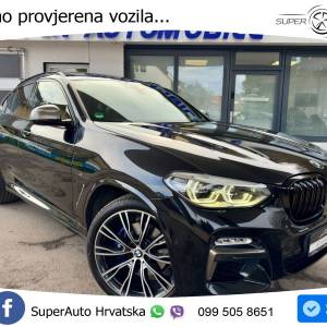 BMW X4 M40d xDrive Aut. 326 KS, ACC+LED+360+4xGR SJED+HEAD+PANO