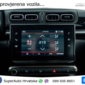 Citroen C3 1.2 PureTech Shine 110 KS, LED+TEM+KLIMA+PDC+VIRT
