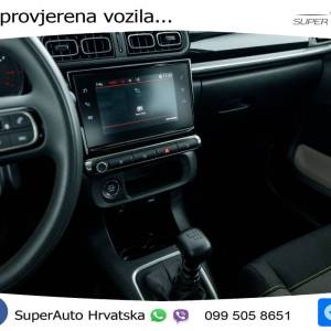 Citroen C3 1.2 PureTech Shine 110 KS, LED+KAM+PDC+KLIMA