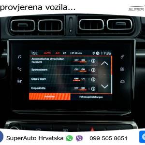 Citroen C3 1.2 PureTech Shine 110 KS, LED+KAM+PDC+KLIMA