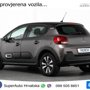 Citroen C3 1.2 PureTech Shine 110 KS, LED+TEM+KAM+PDC