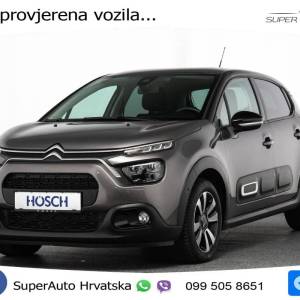 Citroen C3 1.2 PureTech Shine 110 KS, LED+TEM+KAM+PDC