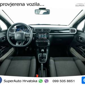 Citroen C3 1.2 PureTech Shine 110 KS, LED+TEM+KAM+PDC