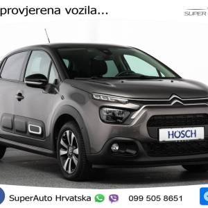 Citroen C3 1.2 PureTech Shine 110 KS, LED+TEM+KAM+PDC