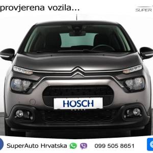 Citroen C3 1.2 PureTech Shine 110 KS, LED+TEM+KAM+PDC