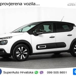 Citroen C3 1.2 PureTech Shine 83 KS, TEM+NAVI