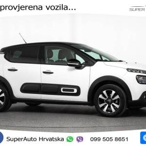 Citroen C3 1.2 PureTech Shine 83 KS, TEM+NAVI