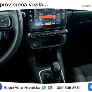 Citroen C3 1.2 PureTech Shine 83 KS, TEM+NAVI