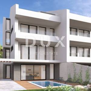 CRIKVENICA, DRAMALJ - Dvoetažni apartman sa bazenomna 300 metara od mora!