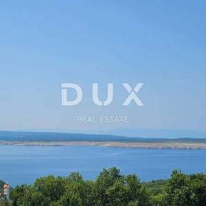 CRIKVENICA, JADRANOVO - zemljište 486 m2 s panoramskim pogledom na more! PRILIKA!