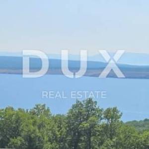 CRIKVENICA, JADRANOVO - zemljište 486 m2 s panoramskim pogledom na more! PRILIKA!