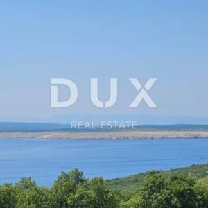 CRIKVENICA, JADRANOVO - zemljište 486 m2 s panoramskim pogledom na more! PRILIKA!