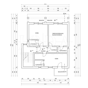 Crikvenica prizemlje sa okućnicom