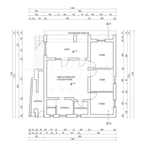Crikvenica prizemlje sa okućnicom