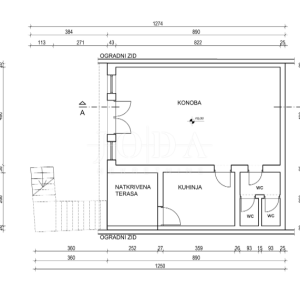 Crikvenica prizemlje sa okućnicom