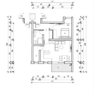 Darda, TOP LOKACIJA, 1.kat,  55,28 m2