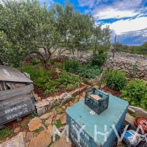 Dvojna kuća, poljsko imanje i maslinik uz more na Hvaru