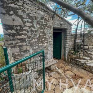 Dvojna kuća, poljsko imanje i maslinik uz more na Hvaru