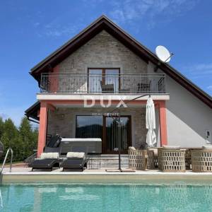 GORSKI KOTAR, LOKVE - Kuća za odmor s bazenom, smještena uz jezero