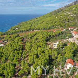 Građevinsko zemljište s pogledom na more u Zavali istok