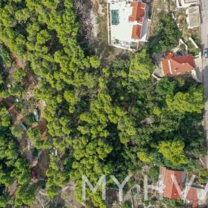 Građevinsko zemljište s pogledom na more u Zavali istok