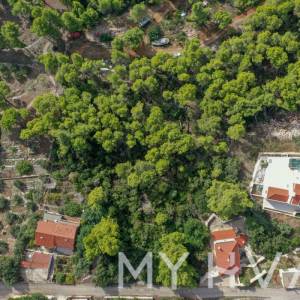 Građevinsko zemljište s pogledom na more u Zavali istok