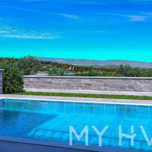 Građevinsko zemljište sa idejnim projektom u Vrisniku