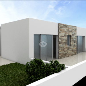 Hrvatska, Zadar, Sukošan - Građevinsko zemljište s projektom u Debeljaku, 617 m², kuća s bazenom