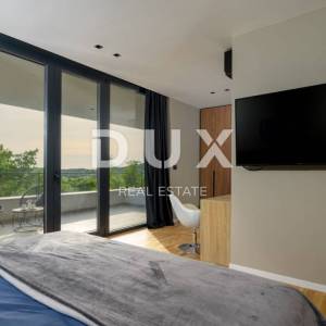 ISTRA, GROŽNJAN - Dizajnerska novoizgrađena vila s potpunom privatnošću, okružena zelenilom s prekrasnim pogledom