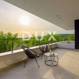 ISTRA, GROŽNJAN - Dizajnerska novoizgrađena vila s potpunom privatnošću, okružena zelenilom s prekrasnim pogledom