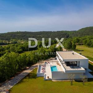 ISTRA, GROŽNJAN - Dizajnerska novoizgrađena vila s potpunom privatnošću, okružena zelenilom s prekrasnim pogledom