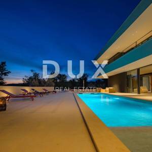 ISTRA, GROŽNJAN - Dizajnerska novoizgrađena vila s potpunom privatnošću, okružena zelenilom s prekrasnim pogledom