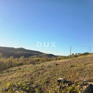 ISTRA, MOTOVUN - Građevinsko zemljište na osami s pogledom