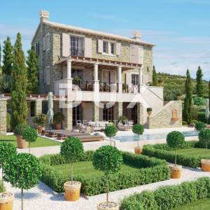 ISTRA, MOTOVUN - Građevinsko zemljište na osami s pogledom