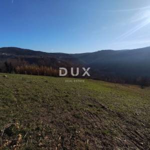 ISTRA, MOTOVUN - Građevinsko zemljište na osami s pogledom