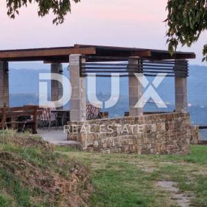 ISTRA, MOTOVUN - Veliko imanje od 170.000 m2, najljepši pogled u Istri - jezero Butoniga, Učka, Ćićarija, Motovun i Motovunska ...