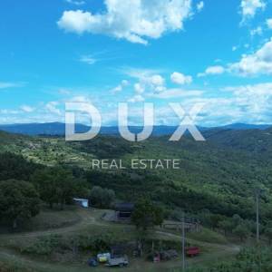 ISTRA, MOTOVUN - Veliko imanje od 170.000 m2, najljepši pogled u Istri - jezero Butoniga, Učka, Ćićarija, Motovun i Motovunska ...