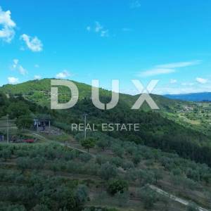 ISTRA, MOTOVUN - Veliko imanje od 170.000 m2, najljepši pogled u Istri - jezero Butoniga, Učka, Ćićarija, Motovun i Motovunska ...
