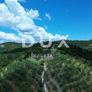 ISTRA, MOTOVUN - Veliko imanje od 170.000 m2, najljepši pogled u Istri - jezero Butoniga, Učka, Ćićarija, Motovun i Motovunska ...