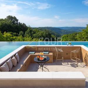 Istra, Pazin - okolica, samostojeća kuća s bazenom