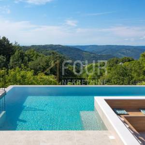 Istra, Pazin - okolica, samostojeća kuća s bazenom