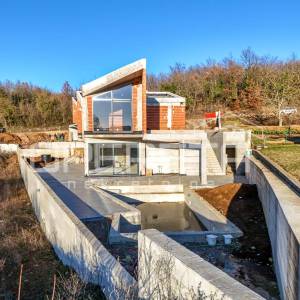 Istra, Pićan, luksuzna vila u novogradnji