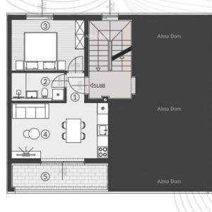 Istra. Prodaja stanova u novom stambenom kompleksu, Štinjan! 8B
