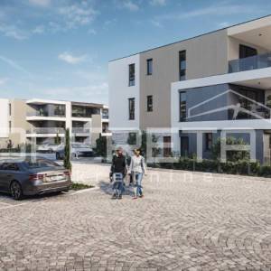 Istra, Pula- Valdebek, stan sa vrtom, dvije spavaće sobe i dva parkirna mjesta