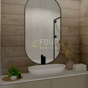 Istra, Rovinj - okolica, moderna novogradnja, 58.32m2, 1s+db